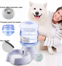 Cargar imagen en el visor de la galería, Automatic Dog and Cat Water and Feeder Bowl - Pets R Kings