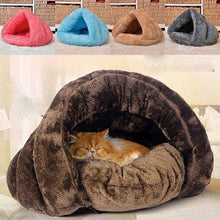 Cargar imagen en el visor de la galería, Fluffy Cat Sleeping Bed - Pets R Kings