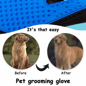 TrueTouch™ Pet Grooming Gloves For Cats, Dogs - Pets R Kings