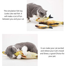 Cargar imagen en el visor de la galería, Cat Toy Electronic Wiggly Fish 3D - Pets R Kings