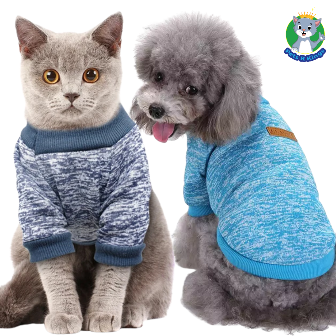 Comfortable Textured Sweater for Dogs and Cats - Pets R Kings