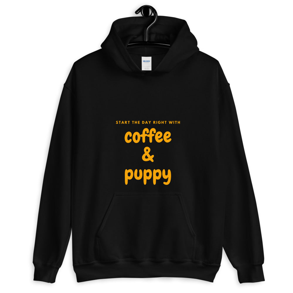 Coffee & Puppy Hoodie - Pets R Kings