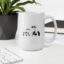 Cargar imagen en el visor de la galería, Dog And Cat Bone Lover Mug - Pets R Kings