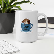 Cargar imagen en el visor de la galería, Dogs &amp; Coffee Lover Mug - Pets R Kings