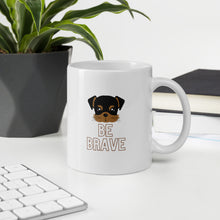 Cargar imagen en el visor de la galería, Be Brave Dog Lover Mug - Pets R Kings
