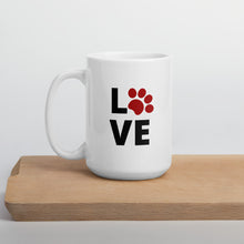 Cargar imagen en el visor de la galería, Love Foot Mark Dog Mug - Pets R Kings