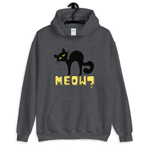 Meow? Cat Lover Hoodie - Pets R Kings