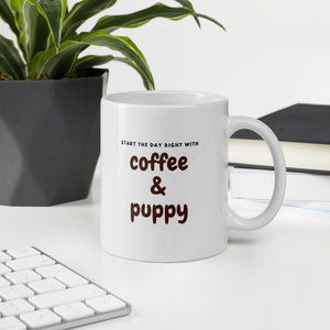 Coffee & Puppy Lover Mug - Pets R Kings