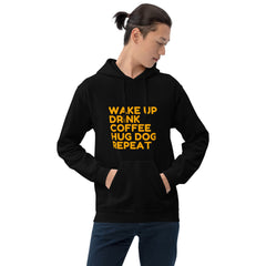 Wake Up Drink Coffee Pet Lover Hoodie - Pets R Kings