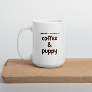 Coffee & Puppy Lover Mug - Pets R Kings