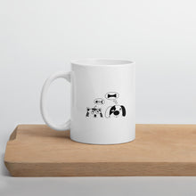 Cargar imagen en el visor de la galería, Dog And Cat Bone Lover Mug - Pets R Kings