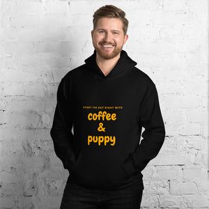 Coffee & Puppy Hoodie - Pets R Kings