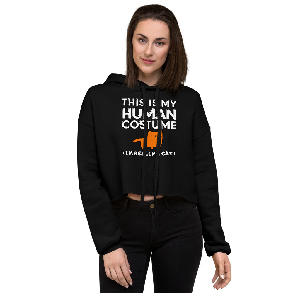 I'm Really A Dog Crop Pet Lover Hoodie - Pets R Kings