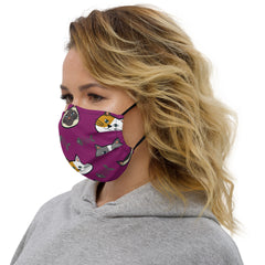 Pink Kitty Cat Face mask - Pets R Kings