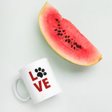 Cargar imagen en el visor de la galería, Dog Lover Black Foot Mark Mug - Pets R Kings