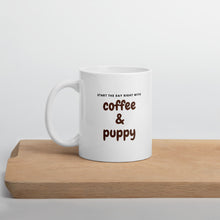Cargar imagen en el visor de la galería, Coffee &amp; Puppy Lover Mug - Pets R Kings