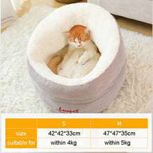 Cargar imagen en el visor de la galería, HOOPET Pet Cat Dog Bed Warming Dog House Soft Material Sleeping Bag Pet Cushion Puppy Kennel - Pets R Kings