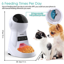 Load image into Gallery viewer, Automatic Pet Feeder With Voice Record - Pets R Kings