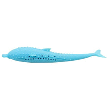Cargar imagen en el visor de la galería, 2019 Hot Silicone Fish Shape Cat Toothbrush Teething Toy with Catnip Pet Toys QJ888 #3 - Pets R Kings