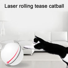 Load image into Gallery viewer, LED Light ABS Rolling Interactive Cat Ball Electric Activity Toy Automatic Pet Supplies Non Toxic Indoor Easy Install Portable - Pets R Kings