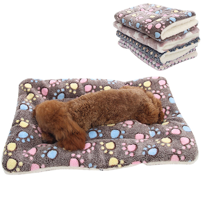 Soft Eco-Friendly Flannel Dog and Cat Mat Bed - Pets R Kings