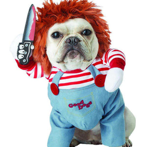 Dog Halloween Chucky Costume - Pets R Kings