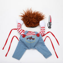 Cargar imagen en el visor de la galería, Dog Halloween Chucky Costume - Pets R Kings