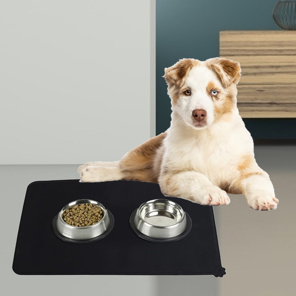 Silicone Waterproof Dog Food Mat - Pets R Kings