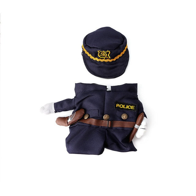 Funny Cat Doctor, Policeman, Cowboy, Halloween Costume - Pets R Kings