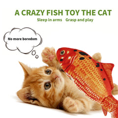 Cat Toy Electronic Wiggly Fish 3D - Pets R Kings