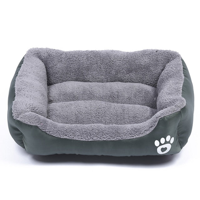 Warm Cozy Dog House Soft Fleece Nest Dog Bed