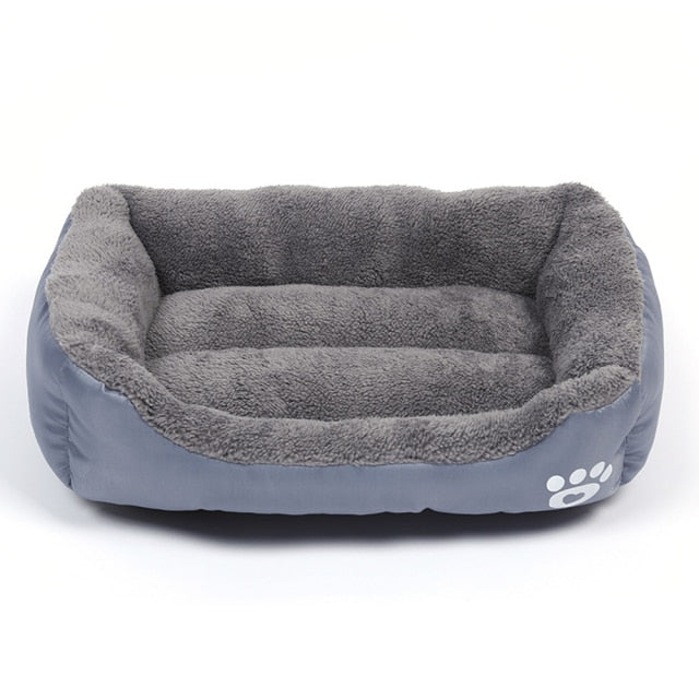 Warm Cozy Dog House Soft Fleece Nest Dog Bed