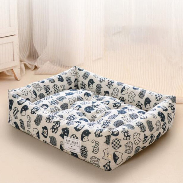 Summer Soft Breathable Kitten Cushion Mat Pet Bed