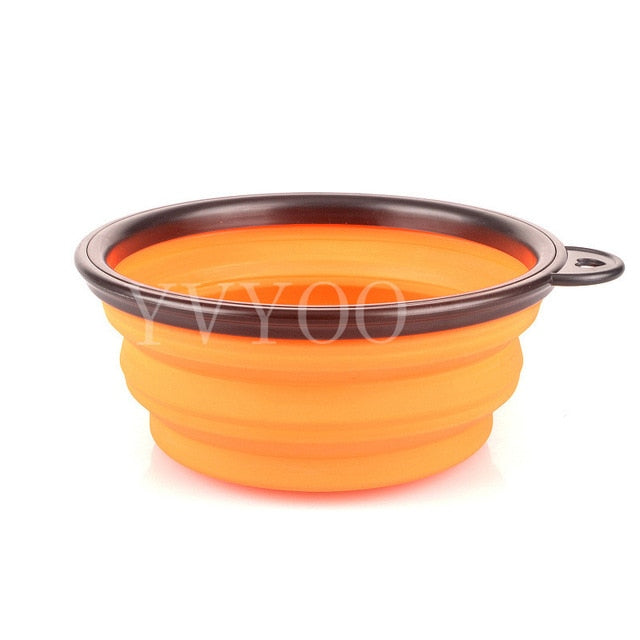 Silicone dog bowl food container - Pets R Kings