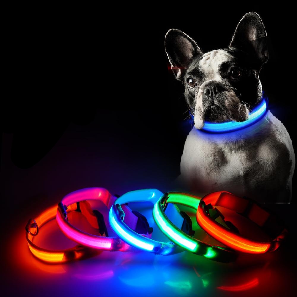 PETSRKINGS™ Rechargeable LED Dog Collar - Pets R Kings