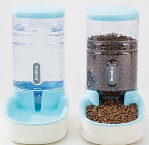 Automatic Dog and Cat Feeder Bowl with Water Dispenser 3.8L - Pets R Kings