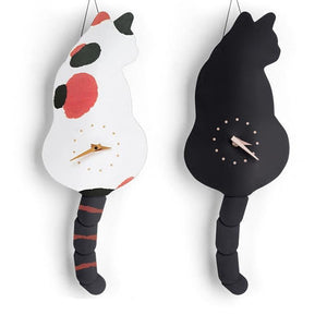 Funnycat™ 3D Cute Cat Wall Clock (Life Like Moving Tail) - Pets R Kings