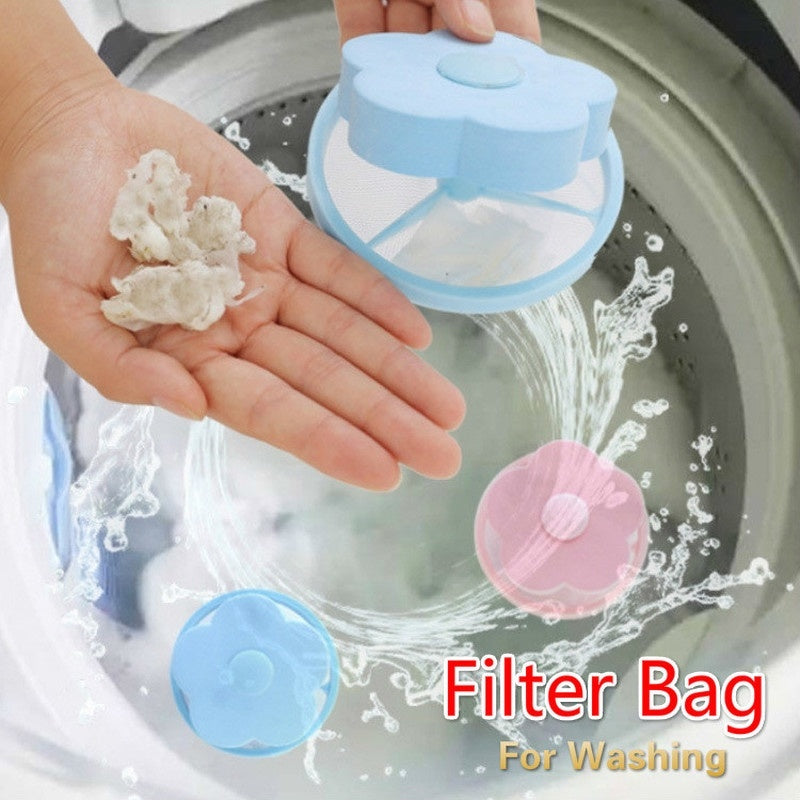 Washing Machine Suction Hair Remover Stick Bag Hair Ball Cleaning Clothes Washing Ball Filter Protection Hair Ball Removal Tool - Pets R Kings