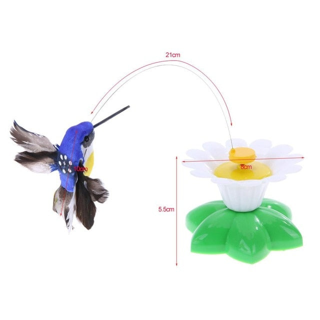 Electronic Rotating Colorful Butterfly/Bird Cat Toy 😻 - Pets R Kings